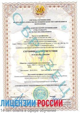 Образец сертификата соответствия Хороль Сертификат OHSAS 18001